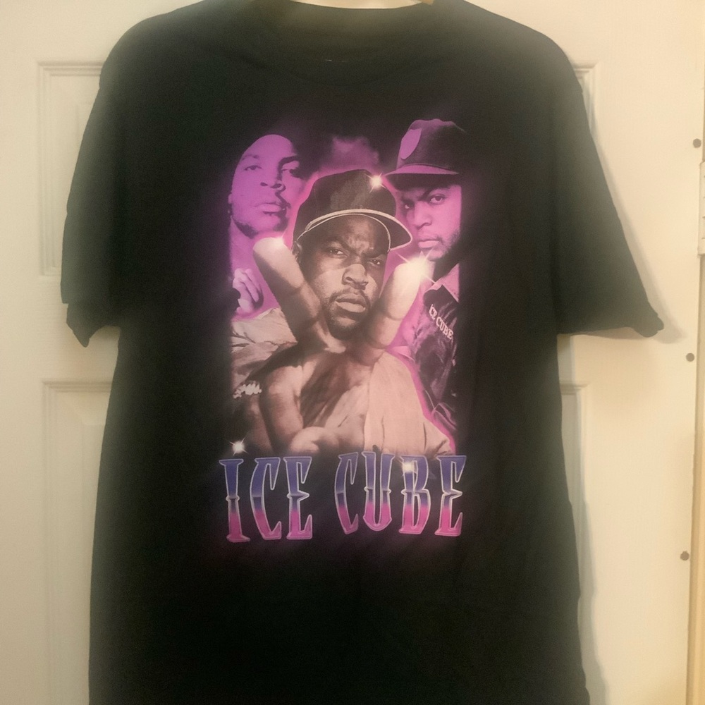 Ice Cube Black Graphic T-Shirt